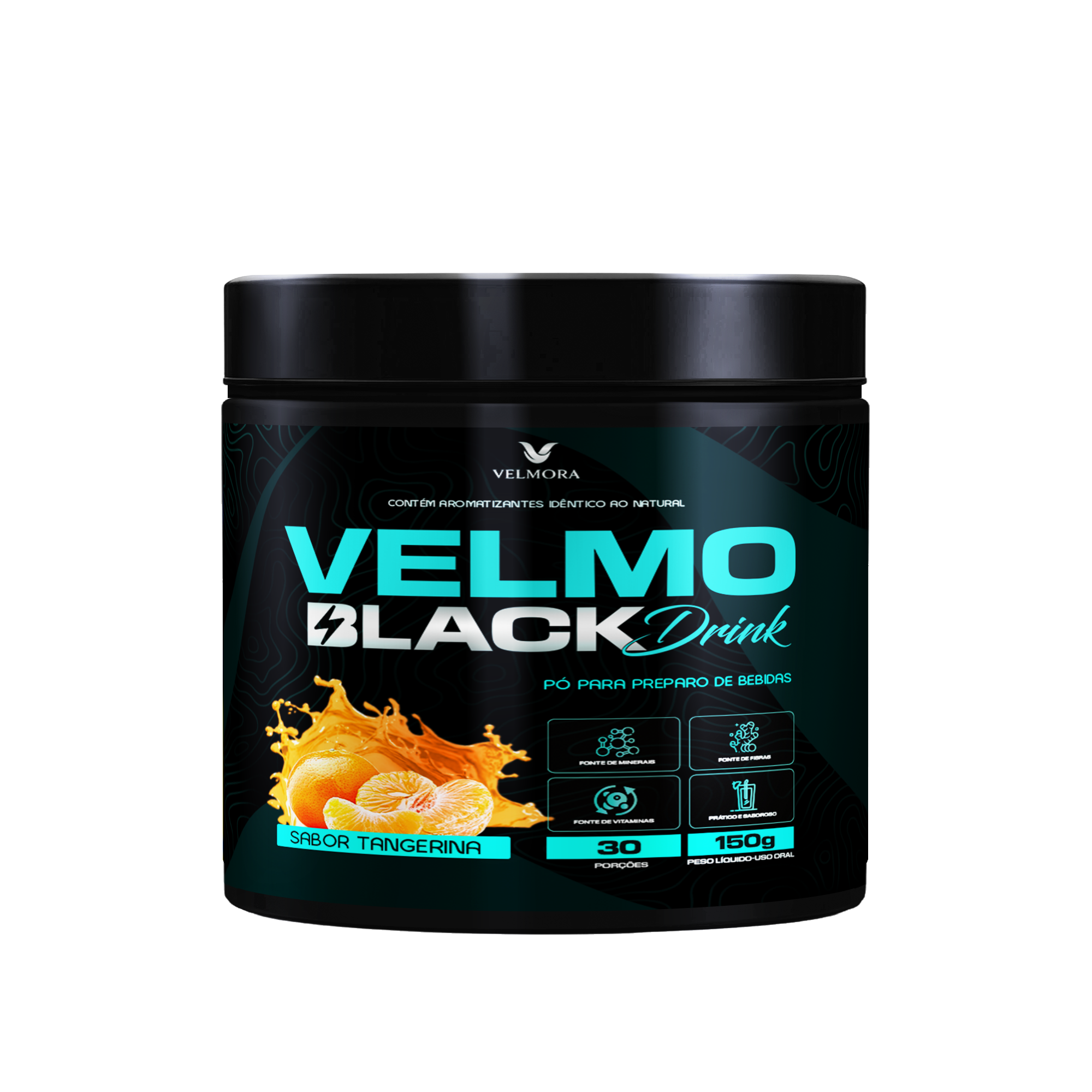 Velmo Black Drink tangerina 🍊