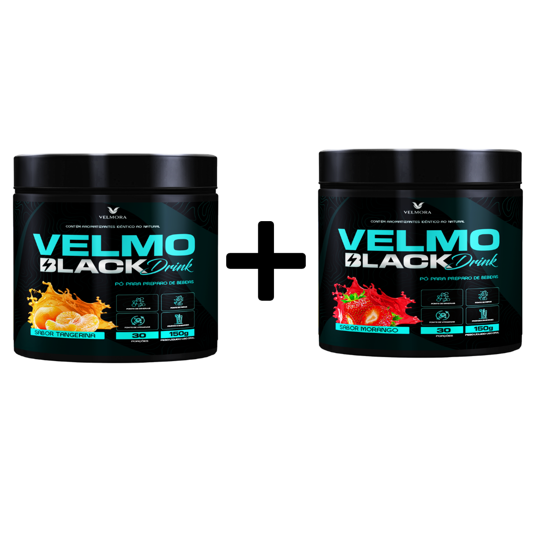 Combo Velmo Drink (morango+tangerina)